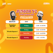 Load image into Gallery viewer, Junior Y2 (9-10Y/O) Registration | LQK 2026
