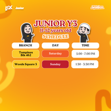 Load image into Gallery viewer, Junior Y3 (11-12Y/O) Registration | LQK 2026
