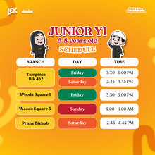 Load image into Gallery viewer, Junior Y1 (6-8Y/O) Registration | LQK 2026
