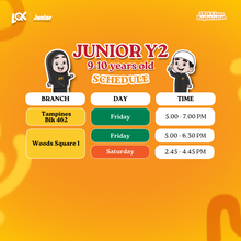 Load image into Gallery viewer, Junior Y2 (9-10Y/O) Registration | LQK 2026