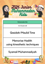 Load image into Gallery viewer, Muhammadan Kids (6 Years Old &amp; Above) Registration | LQK 2024
