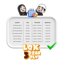 Load image into Gallery viewer, LQK Junior Y3 (11-12 Years Old) Registration | LQK 2024
