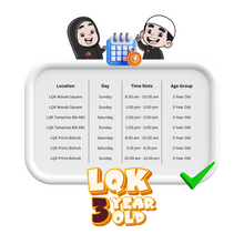 Load image into Gallery viewer, 3 Year Old Registration | LQK 2024
