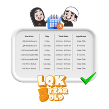Load image into Gallery viewer, 5 Year Old Registration | LQK 2024
