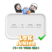 Load image into Gallery viewer, LQK Junior Y2 (9-10 Years Old) Registration | LQK 2024
